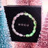 Rosa Rosen | 925 Sterling Silber | Firefly Glasgarten Armband